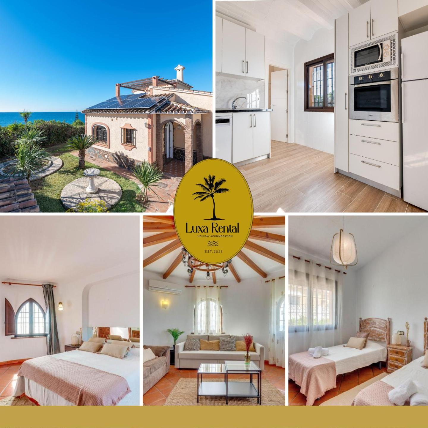 Lxr Villa Frente Al Mar 3Hab Mijas Exterior foto